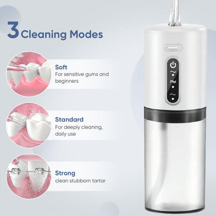 Portable Electric Oral Irrigator Water Flosser Dental Cleaner Stone Removal Tool