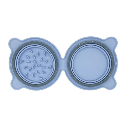 Portable Outdoor Folding Pet Bowl for Drinking Eating Collapsible Bowl