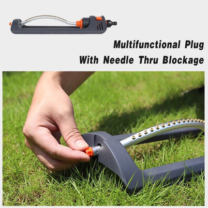 4Spray Modes Automatic 19 Hole Rotary Lawn Sprinkler Wide Range Watering Flowers