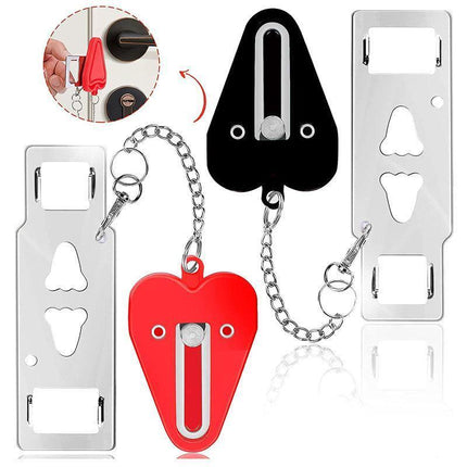 Portable Door Lock Security Safety Travel Hotel Home Addalock Safe Lock NEW - Aimall