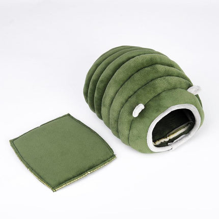 Soft Small Animal Guinea Pig Cozy Warm Pet Tent Hamster House Hideout Cave Bed - Aimall