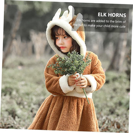 Christmas Kids Elk Dress Costume Holiday Party Outfit Children's Clothing - Aimall