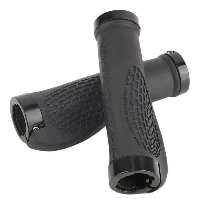 Cycling Lock-On Mtb Ergonomic Mountain Bike Rubber Grips Bicycle Handlebar Au - Aimall