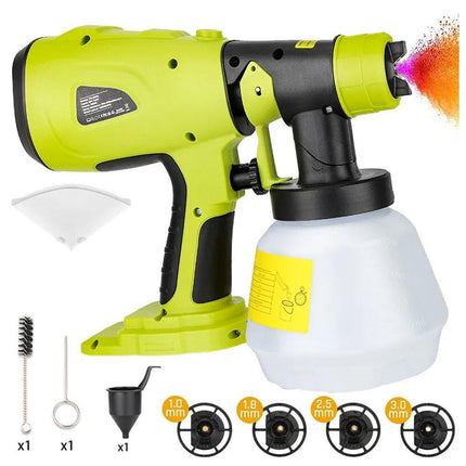 20V Cordless High Pressure Airless Paint Sprayer Compatible with Ryobi Batteries