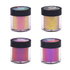 4/12PCS Chameleon Pearl Powder Pigment Color Shift Mica Powder Epoxy Resin Craft - Aimall