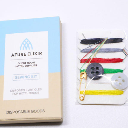 50pcs Hotel Sewing Kit Travel Emergency Sewing Set for Guesthouse and Hotel Room