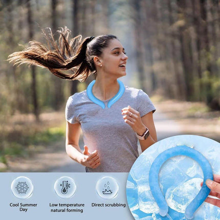 Cooling Ring Summer Supplies Cool Neck Collar Outdoor Sports Cool Ice Neckband