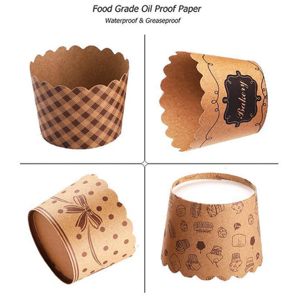 1000PCS Cake Cups Cupcake Molds Cupcake Holder Paper Baking Cups Liners Aimall