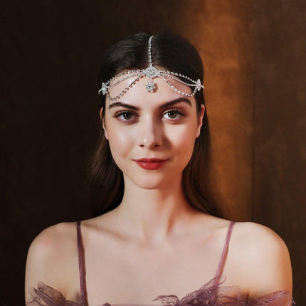 Elegant Versatile Hair Accessories Tassel Headbands Simple Fashion Hairpieces