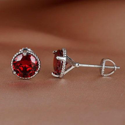 Three Claws Twisted Lace Threaded Stud Earrings Simple Elegant Earrings Women