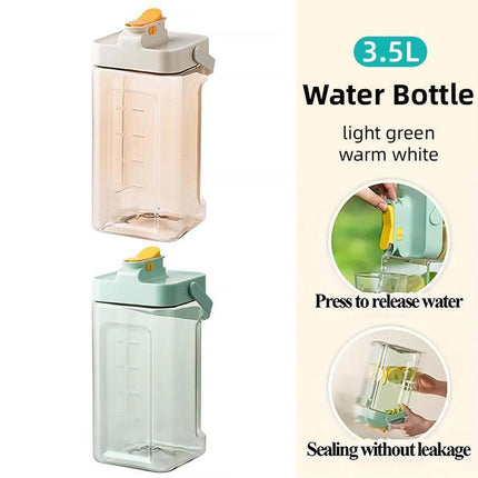 Large Capacity 3.5L Cold Water Kettle Home Use Beverage Dispenser Jug Mug