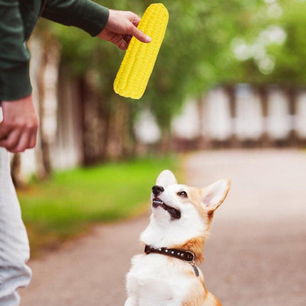 Grinding Teething Pet Toy Corn-Shaped Dog Chewing Toy Pet