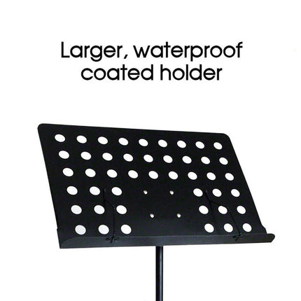 Adjustable Heavy Duty Music Stand Folding Large Sheet Holder for Stage Conductor