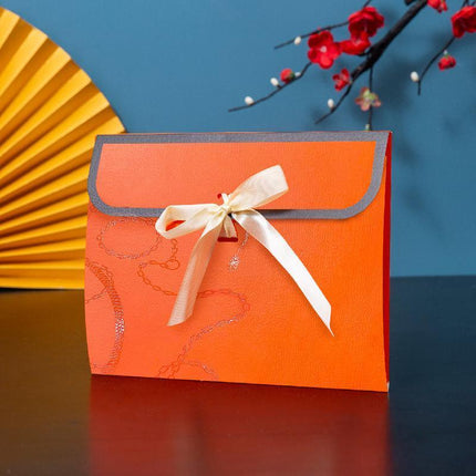 20PCS Kraft Paper Folding Handmade Box Silk Scarf Cardboard Envelope Gifts Aimall