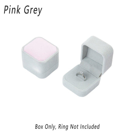 10X Flannel Ring Jewelry Earring Ring Jewelry Boxes Exquisite Gift Organizer