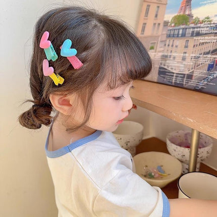 5Pcs Cute Cartoon Animal Hairpin Set for Girls - Mini Hair Clips Party Gift