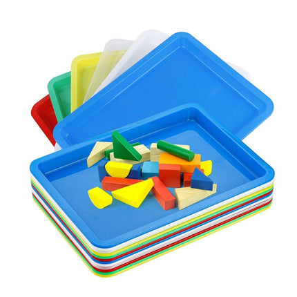5pcs Plastic Fruit and Vegetable Tray for Storage and Organization in Kitchen