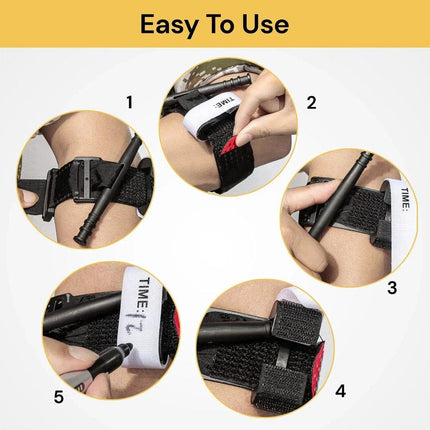 95mm Spinning Tourniquet Medical Emergency First Aid Blood Flow Control Tool