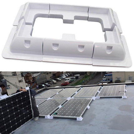 7PCS Solar Panel Corner Mounting Brackets Kit Vehicle Roof Mount Caravan Boat RV - Aimall