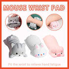 3pcs Cute Cartoon Mouse Pads Wrist Rest Hand Pads Ergonomic Gaming Accessories