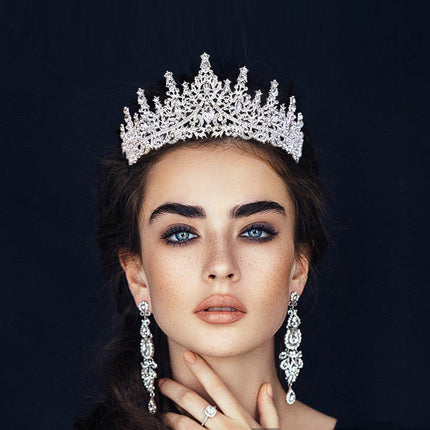Tiara Crystal Rhinestone Crown Princess Rhinestone Crown Prom Crystal Headband