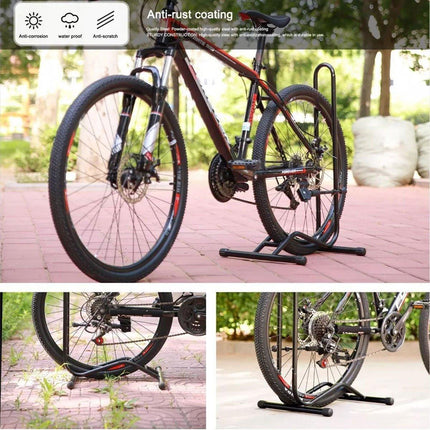 Adjustable Bicycle Parking Stand Plug-in Bike Rack for Mountain Road Bikes