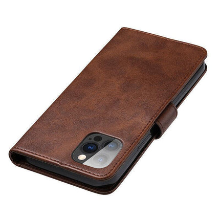 Brown Wallet Leather Flip Case Cover For iPhone 7 8 6 6S Plus X 11 12 13 Pro XS Max XR - Aimall