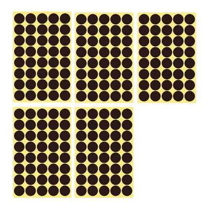 8/13/25/50mm Colour Sticker Dots Adhesive Round Labels Circular Scrapbooking Coffee - Aimall