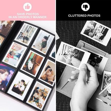 Large Capacity 3Inch Photo Album 360 Pockets Game Card Holder Collection Book