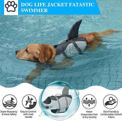 Pet Life Jacket Dog Swim Vest Outdoor Water Gear for Summer Swimming Activities