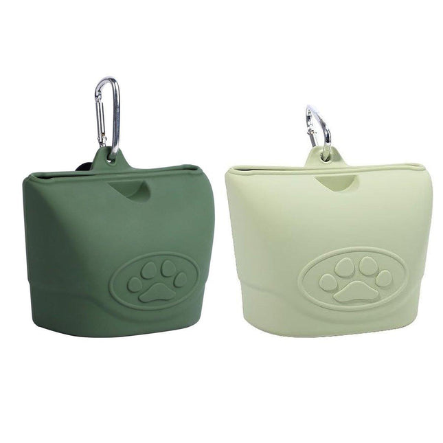 Portable Dog Food Bag Outdoor Walking Travel Feeding Pouch Pet Supplies