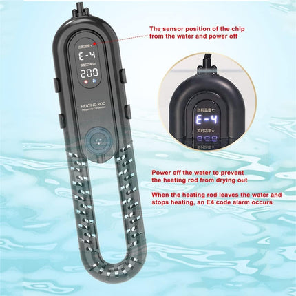 Fish Tank Heater Automatic Constant Temperature Aquarium Heating Rod Warmer