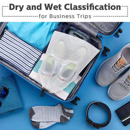 25PCS Portable Travel Shoe Bags Sport Storage Pouch Drawstring Dust Organizer