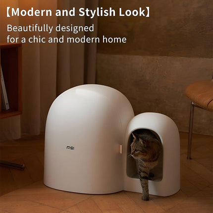 Fully Enclosed Cat Litter Box Large Small Deodorant Anti-Splash Sand Tray Toilet