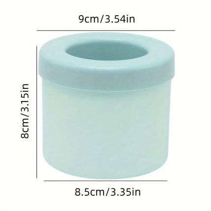 Silicone Ice Cube Tray Mould Ice Box Compartment Bucket for Easy Ice Making