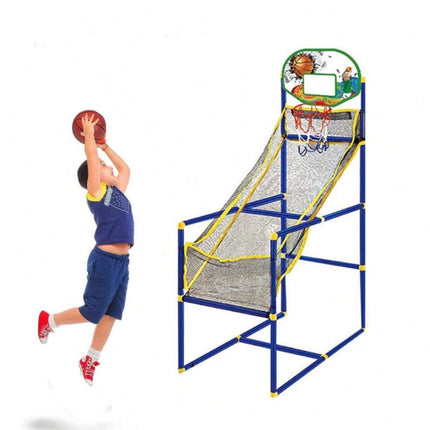 Portable Indoor Basketball Hoop Removable Shooting Game Set for Home Play