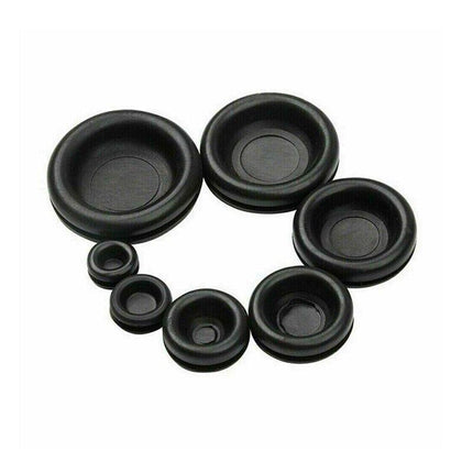 Auto Rubber Grommet Assortment Set 400 Pcs Fastener Kit Blanking 7 Popular Sizes - Aimall