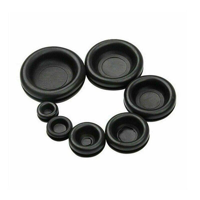 Auto Rubber Grommet Assortment Set 400 Pcs Fastener Kit Blanking 7 Popular Sizes - Aimall