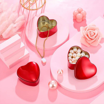 10pcs Iron Box Wedding Candy Boxes Tea Storage Durable Party Favor Containers