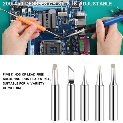 15IN1 Soldering Iron Kit 60W Electric Welding Tool Adjustable Temperature VIC - Aimall