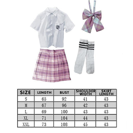 Women Girls School Pleated Skirt Summer High Waist Tartan Short Skirt AU Stock - Aimall