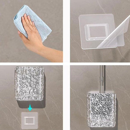 Corrugated Toilet Brush No Dead Angle Wall Hanging Toilet Cleaning Brush