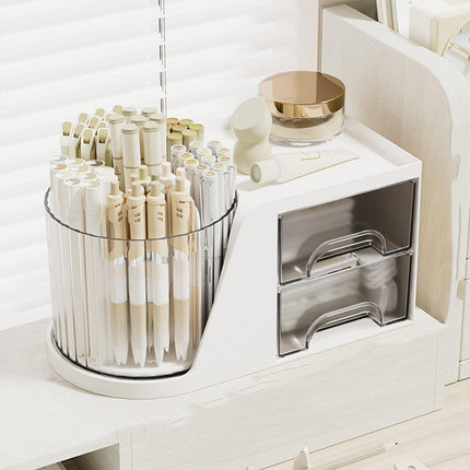 Desktop Storage Rotating Organizer Countertop Shelf Multifunctional Storage Rack