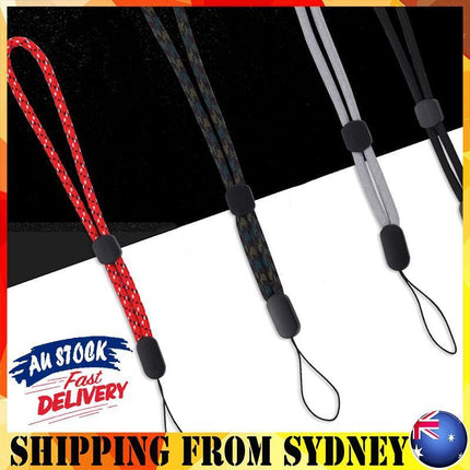 Cell Phone Charm Wrist Strap Lanyard Adjustable Length Lock Keychain USB Camera - Aimall