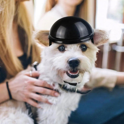 Motorcycle Pet Helmet Dog Cat Riding Hat Toy Accessory