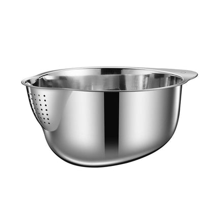 304 Stainless Steel Rice Washing Basin Multi-Purpose Kitchen Sieve Drain Basket