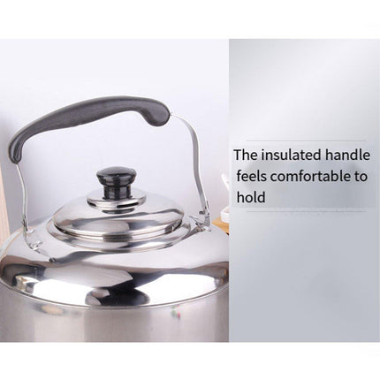 Large Capacity Stainless Steel Kettle for Home Restaurant Induction Cooker Safe
