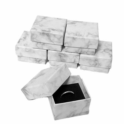 Jewellery Gift Box Necklace Ring Bracelet Bangle Earring Cardboard Box 5*5*3.5cm - Aimall