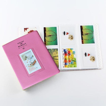 128 Pockets Album Case Storage For Polaroid Photo FujiFilm Camera Film - Aimall