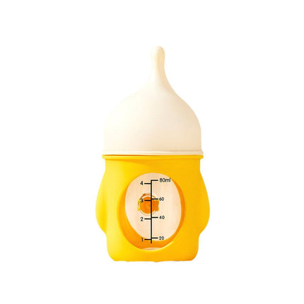 Silicone Pet Milk Feeding Bottle with Scale for Small Puppies and Kittens 20ml 80ml